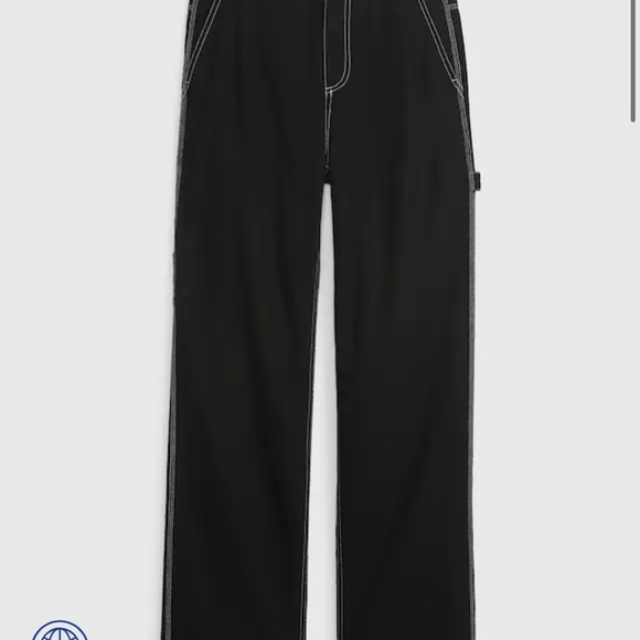 Gap High Rise '90s Loose Carpenter Pants with Washwell - Picture 5 of 7